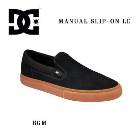 【DC Shoes】ディーシーシューズ MANUAL SLIP-ON LE メンズ スニーカー 靴 シューズ スケシュー スケートボード アウトドア 25.5cm-29cm BGM【あす楽対応】