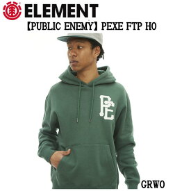 【ELEMENT】エレメント スケートボード 2022年秋冬モデル【PUBLIC ENEMY】 PEXE FTP HO パーカー スケボー HIP HOP フード ストリート M/L/XL 【あす楽対応】