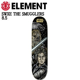 【ELEMENT】エレメント SWXE THE SMUGGLERS スターウォーズ チューバッカ スケートボード スケボー デッキ 8.5インチ【あす楽対応】