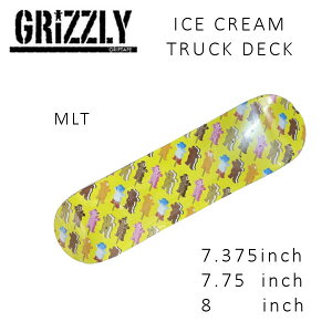 yGRIZZLYzOY[ GRIZZLY ICE CREAM TRUCK DECK fbL XP[g{[h  XP{[ XP[g{[h sk8 skateboard   7.375/7.75/8.0C`yKiz
