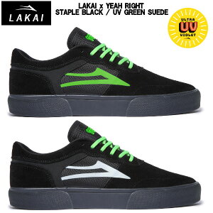 �yLAKAI×YEAH RIGHT�z���J�C×�C�G�\���C�g �R���{ 2023 CAMBRIDGE WHITE / UV GREEN SUEDE �����Y ���f�B�[�X �X�P�[�g �V���[�Y ��� �l�C �C SK8�y���K�i�z