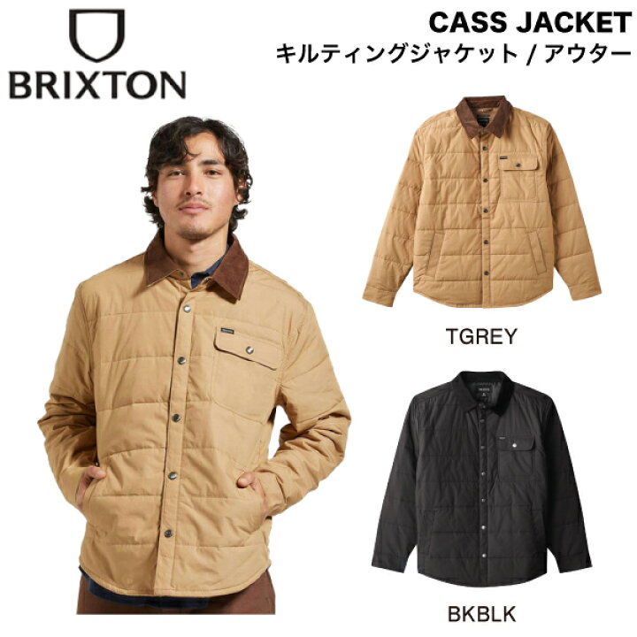 楽天市場】【BRIXTON】ブリクストン 2024秋冬 CASS JACKET メンズ 