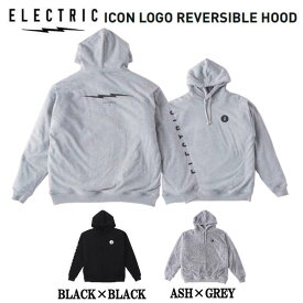 【ELECTRIC】エレクトリック 2024秋冬 ICON LOGO REVERSIBLE HOOD メンズ リバーシブルフーディー パーカー トップス スケートボード ストリート ジム アウトドア M/L/XL 2カラー【正規品】