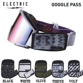 【ELECTRIC】エレクトリック 2024秋冬 GOGGLE PASS ゴーグル パスケース チケットケース スノーボード スノボー スキー O/S 5カラー【正規品】