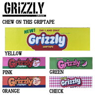【GRIZZLY】グリズリー CHEW ON THIS GRIPTAPE SHEET グリップテープ デッキテープ スケートボード SKATE…