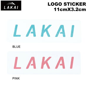�yLAKAI�z���J�C Logo Sticker ���S �X�e�b�J�[ �V�[�� �X�P�[�g�{�[�h �X�g���[�g 11cmx3.2cm 2�J���[�y���K�i�z