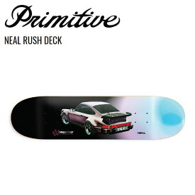 【Primitive】プリミティブ NEAL RUSH DECK メンズ スケートボード ストリート ランプ ボウル 板 8.0インチ ONE COLOR【あす楽対応】