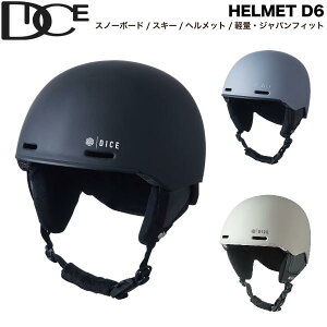 �yDICE�z�_�C�X 2025/2026 HELMET D6 �����Y ���f�B�[�X �w�����b�g �X�m�[�{�[�h �X�L�[ �X�|�[�c �A�E�g�h�A �ی� �v���e�N�^�[ SM/LXL 3�J���[�y���K�i�z