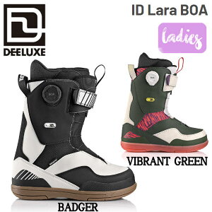【予約受付中】【特典あり】【DEELUXE】2025/2026 ディーラックス ID Lara BOA womans アイディーララ ボア ウーマンズ ブーツ スノーボード フリーライド パーク グラトリ 23.5/24.0/24.5 2カラー【正規品