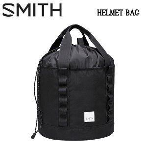 �ySMITH�z�X�~�X HELMET BAG �w�����b�g�o�b�O �P�[�X ���[ ���s �g���x�� �X�L�[ �X�m�[�{�[�h BLACK