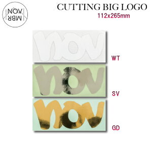 yNOVEMBERzm[xo[ CUTTING BIG LOGO JbeBO XebJ[ V[ Xm[{[h Xm{[ 112mmx265mm 3J[