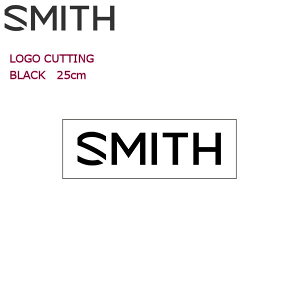 ySMITHzX~X LOGO CUTTING JbeBO XebJ[ Xm[{[h Xm{[ V[ 25cm×5.6cm BLACK