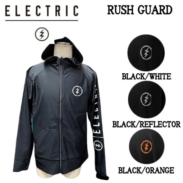 楽天市場】【ELECTRIC】エレクトリック 2021春夏 RUSH GUARD メンズ 