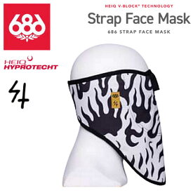 【686】2022/2023 シックスエイトシックス Mens Strap Face Mask SKETCHY TANK メンズ ストラップ フェイスマスク スノーボード ONE SIZE【あす楽対応】