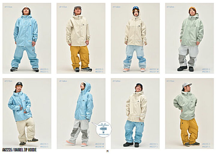 楽天市場】【ANTHEM】アンセム 2022/2023 BARREL ZIP HOODIE ユニ 