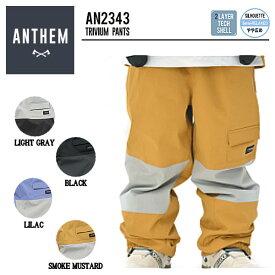 【ANTHEM】2023/2024 アンセム TRIVIUM PANTS メンズ パンツ スノーパンツ 防水 スノーウェア スノーボード S/M/L 4カラー【あす楽対応】