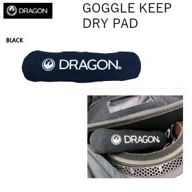 【DRAGON】ドラゴン GOGGLE KEEP DRY PAD 乾燥剤 ゴーグル スノーボード スケートボード 小物 ONE SIZE BLACK【正規品】【あす楽対応】