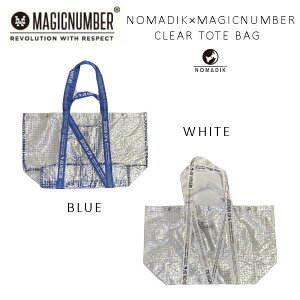 �yMAGIC NUMBER x NOMADIK�z�}�W�b�N�i���o�[ �m�}�f�B�b�N TOTE BAG �����Y ���f�B�[�X ���j�Z�b�N�X �N���A �g�[�g�o�b�O �ʋ� �ʊw ���U�� �o�b�N ���΂� �J�W���A�� �X�g���[�g �X�P�[�g�{�[�h �A
