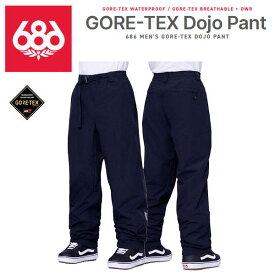 【686】2023/2024 GORE-TEX Dojo PANT メンズ ゴアテックス パンツ ボトムス スノーウェア スノーボード M/L【正規品】【あす楽対応】