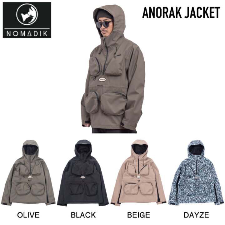 楽天市場】【特典あり】【NOMADIK】2023/2024 ノマディック ANORAK 