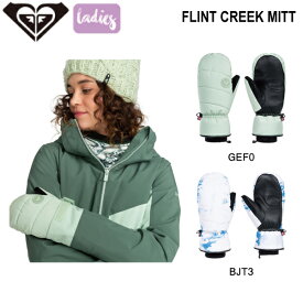 【ROXY】ロキシー 2023/2024 FLINT CREEK MITT レディース スノーグローブ ミトン 手袋 スノーウェア スノーボード スキー S/M/L 2カラー【正規品】【あす楽対応】