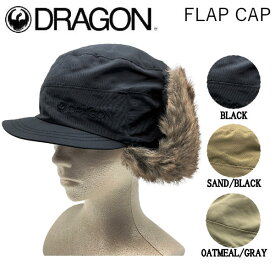 【DRAGON】ドラゴン 2023/2024 FLAP CAP フラップキャップ 帽子 つば スノーボード 小物 アクセサリー ONE SIZE 3カラー【正規品】【あす楽対応】