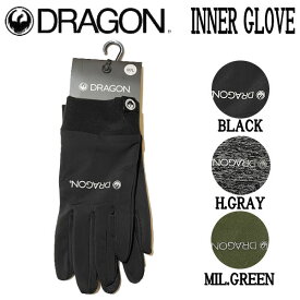 【DRAGON】ドラゴン INNER GLOVE インナーグローブ 手袋 スノーグローブ スノーボード スキー スケートボード アウトドア S/M M/L 3カラー【正規品】【あす楽対応】