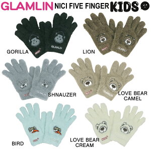 yGLAMLINzO 2023/2024 NICI COLLABO KIDS FIVE FINGER LbY qǂ ̎q j̎q  5{w O[u jLR{ h ӂӂ Xm[{[h XL[ AEghA 6J[yKiz