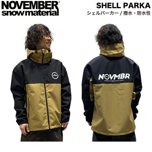 yNOVEMBERzm[xo[ 2024/2025 SHELL PARKA CB Y fB[X VFp[J[ t[ht 蝛 h WPbg Xm[{[h Xm{[ XL[ Ap AEghA M/L/XLyKiz