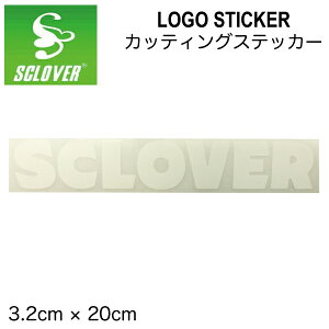 ySCLOVER3RIDERSzXN[o[ SCLOVER LOGO STICKER SXebJ[ JbeBOV[ Xm[{[h XL[ Xm{[ 3.2cmx20cmyKiz