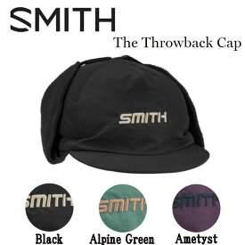 【SMITH】2023/2024 スミス The Throwback Cap スローバックキャップ フラップ フリース スノーボード 帽子 小物 アクセサリー ONE SIZE 3カラー【あす楽対応】