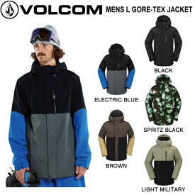 【VOLCOM】ボルコム 2023/2024 MENS L GORE-TEX JACKET メンズ スノージャケット ウェア トップス アウター ゴアテックス スノーボード スキー アウトドア S/M/L/XL/XXL 5カラー【正規品】