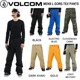 【VOLCOM】ボルコム 2023/2024 MENS L GORE-TEX PANTS メンズ スノーパンツ ボトムス ズボン ウェア スノーボード スキー ゴアテックス パウダー フリーラン アウトドア S/M/L/XL/XXL 6カラー【正規品】
