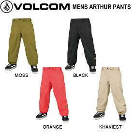 【VOLCOM】ボルコム MENS ARTHUR PANTS メンズ スノーパンツ スノーウェア ボトムス ズボン スノボー スノーボード スキー アウトドア ウィンタースポーツ M/L/XL/XXL 4カラー【正規品】