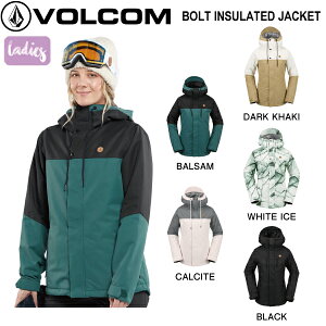 yVOLCOMz{R WOMENS BOLT INSULATED JACKET fB[X Xm[WPbg Xm[EFA gbvX AE^[ Xm[{[h XL[ AEghA h Lv S/M/L 5J[yKiz