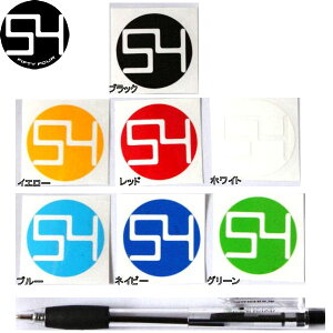 �y54TIDE�z54ORIGINAL �I���W�i���J�b�e�B���O�X�e�b�J�[/3.5cm×3.5cm/7�J���[ fiftyfourtide