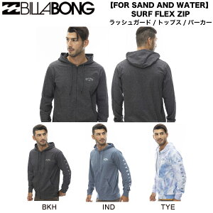 yBILLABONGzr{ SURF FLEX ZIP Y bVK[h bVp[J[ WbvAbv  gbvX Ăh~ p z v[ T[tB C  M/L/XL 3J[yKiz