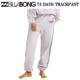 【BILLABONG】ビラボン 2024秋冬 レディース 73 DAYS TRACKPANT スウェット ロングスカート ストリート カジュアル シンプル M/L 3カラー【正規品】