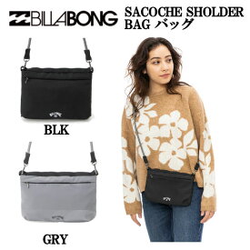 【BILLABONG】ビラボン 2024秋冬 レディース SACOCHE SHOLDER BAG ショルダーバッグ アウトドア キャンプ サコッシュ 鞄 2カラー【正規品】