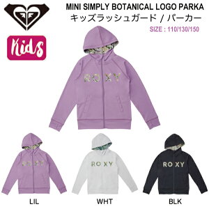yROXYzLV[ MINI SIMPLY BOTANICAL LOGO PARKA LbY qǂ ̎q bVK[h bVp[J[ WbvAbvp[J[ Ăh~ p z v[ T[tB C  110/130/150 3J