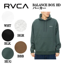 【RVCA】ルーカ 2024秋冬 メンズ BALANCE BOX HD パーカー 長袖トップス ストリート キャンプ アウトドア スケボー フィットネス ジム M/L/XL/2XL 5カラー【正規品】