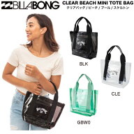 【BILLABONG】ビラボン 2024春夏 BEACH MINI TOTE BAG レディース クリアバッグ トートバッグ アウトドア…