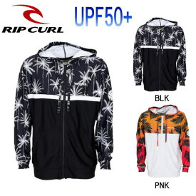 【RIP CURL】リップカール2018春夏 SEAM RASH PARKA メンズ ラッシュパーカー ラッシュガード ジップアップパーカー トップス M-XL 2カラー