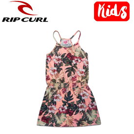 【RIP CURL】リップカール 2019春夏 TEEN HANALEI BAY DRESS キッズ ガールズ ワンピース オールインワン 130cm・140cm・150cm・160cm PEA