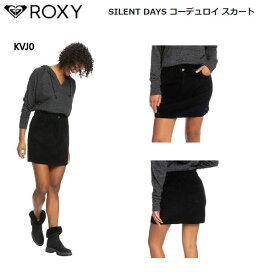 【ROXY】ロキシー 2022 SILENT DAYS コーデュロイ スカート レディース 海 サーフィン アーバンライフ 【正規品】【あす楽対応】