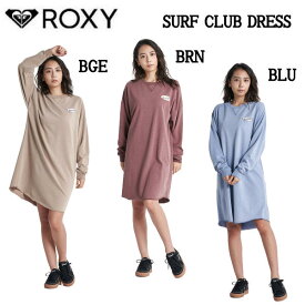 【ROXY】ロキシー 2022秋冬 SURF CLUB DRESS ワンピース スケートボード サーフィン キャンプ アウトドア リゾート 正規品【あす楽対応】