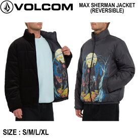 【VOLCOM】ボルコム 2023秋冬 MAX SHERMAN JACKET メンズ リバーシブルジャケット アウター トップス アウトドア スケボー S/M/L/XL【正規品】