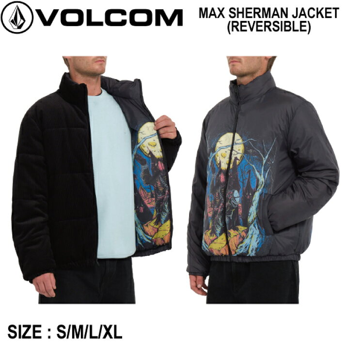 楽天市場】【VOLCOM】ボルコム MAX SHERMAN JACKET メンズ パフ 
