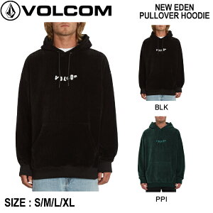 �yVOLCOM�z�{���R�� NEW EDEN PULLOVER HOODIE �����Y �v���I�[�o�[�p�[�J�[ �t�[�h �g�b�v�X �X�P�[�g�{�[�h �A�E�g�h�A �T�[�t�B�� S/M/L/XL 2�J���[�y���K�i�z