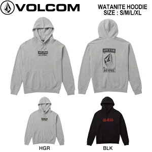 �yVOLCOM�z�{���R�� WATANITE HOODIE �����Y �v���I�[�o�[�p�[�J�[ �t�[�h �g�b�v�X ���� �X�P�[�g�{�[�h �A�E�g�h�A �X�g���[�g �L�����v S/M/L/XL 2�J���[�y���K�i�z